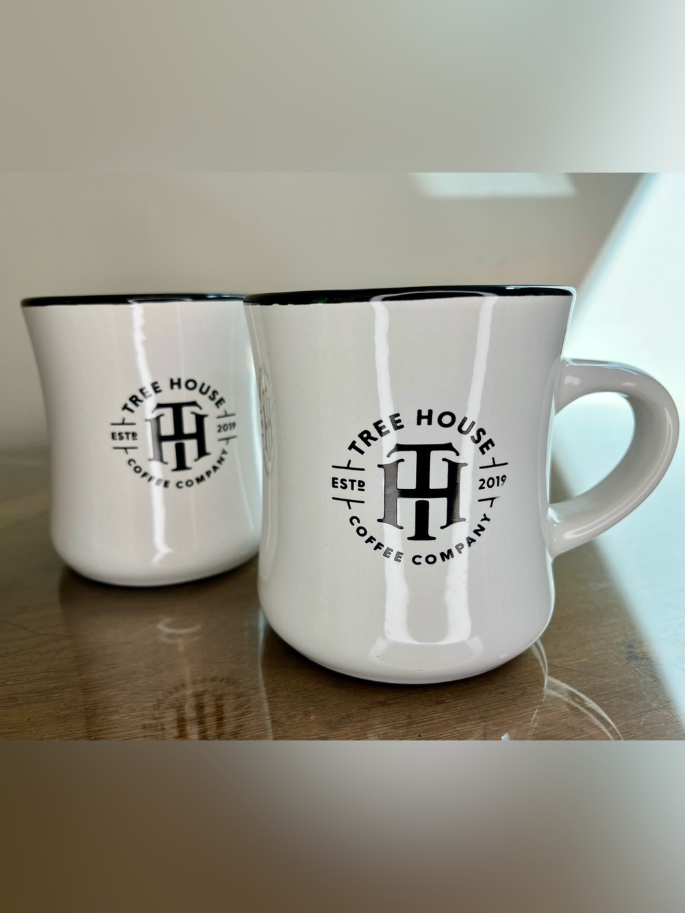 Tree House Coffee Company - Sino Singware 11oz Mugs, Pair (2) Tree House Brewing